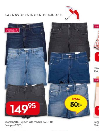 Bo Ohlsson Name It Shorts erbjuda
