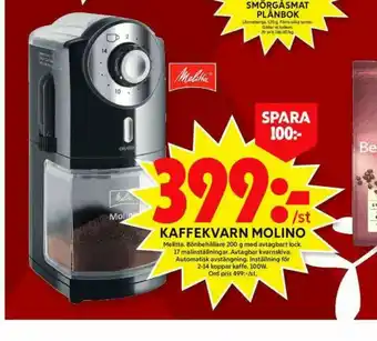 Melitta Kaffekvarn