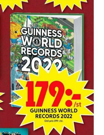 ICA Maxi Guinness World Record Böcker erbjuda