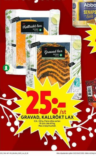 ICA Maxi ICA Lax erbjuda