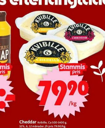 ICA Supermarket Kvibille Cheddar erbjuda