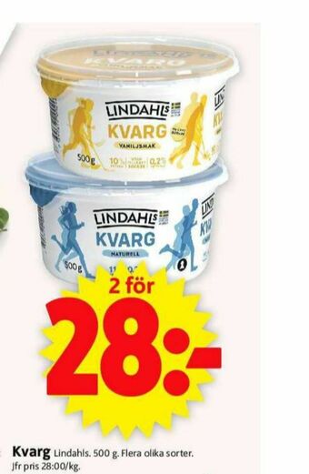 ICA Supermarket Lindahls Kvarg erbjuda