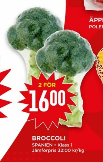 Willys Hemma Broccoli erbjuda