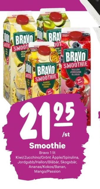City Gross Bravo Smoothie erbjuda