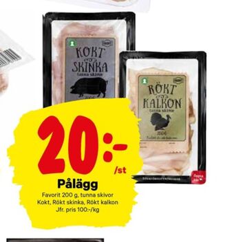 City Gross Favorit Smörgåspålägg erbjuda