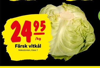 City Gross Vitkål erbjuda