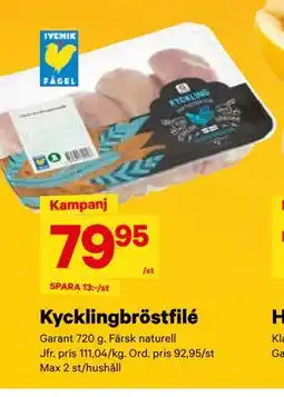 City Gross Kycklingbröstfilé, SEK 79.95 erbjuda