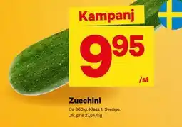 City Gross Zucchini, SEK 9.95 erbjuda