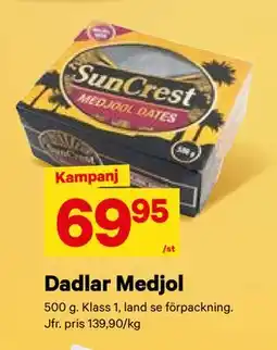 City Gross Dadlar Medjol, SEK 69.95 erbjuda