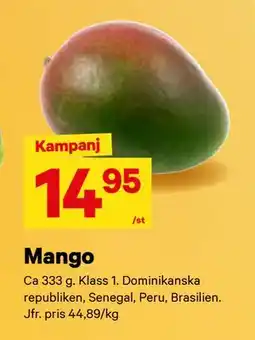 City Gross Mango, SEK 14.95 erbjuda