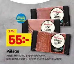City Gross Pålägg, SEK 55 erbjuda