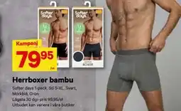 City Gross Herrboxer bambu, SEK 79.95 erbjuda