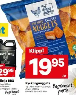 City Gross Kycklingnuggets, SEK 19.95 erbjuda