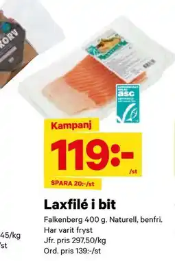 City Gross Laxfilé i bit, SEK 119 erbjuda