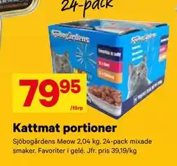 City Gross Kattmat portioner, SEK 79.95 erbjuda