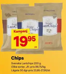 City Gross Chips, SEK 19.95 erbjuda