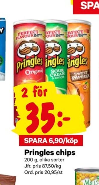 City Gross Pringles Chips erbjuda