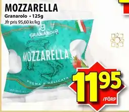 Matvärlden Tensta MOZZARELLA, SEK 11.95 erbjuda