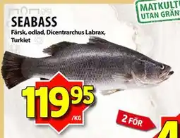 Matvärlden Tensta SEABASS, SEK 119.95 erbjuda