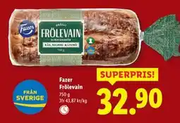 Lidl Fazer Frölevain, SEK 32.9 erbjuda