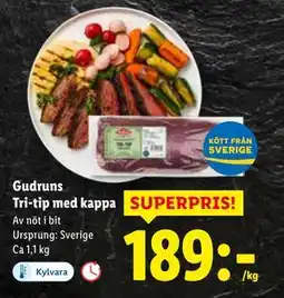 Lidl Gudruns Tri-tip med kappa, SEK 189 erbjuda