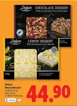 Lidl Deluxe Moussedessert, SEK 44.9 erbjuda
