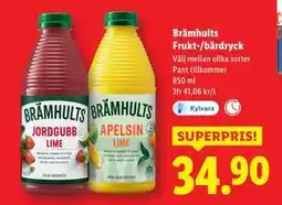 Lidl Brämhults Frukt-/bärdryck, SEK 34.9 erbjuda