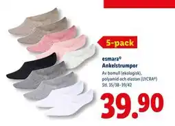 Lidl esmara Ankelstrumpor, SEK 39.9 erbjuda