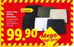 Lidl esmara Men Ribbade boxershorts, SEK 99.9 erbjuda