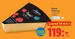Lidl Deluxe Präst ost, SEK 119 erbjuda