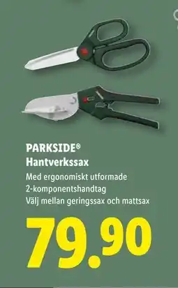 Lidl PARKSIDE Hantverkssax, SEK 79.9 erbjuda