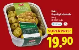 Lidl Peka Kryddig kulpotatis, SEK 19.9 erbjuda