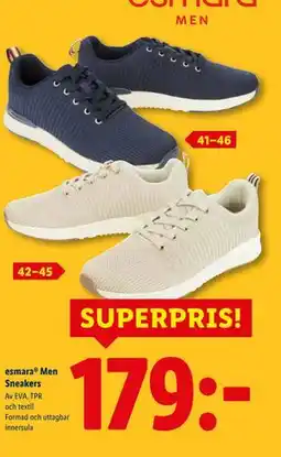 Lidl esmara Men Sneakers, SEK 179 erbjuda