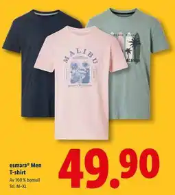 Lidl esmara Men T-shirt, SEK 49.9 erbjuda