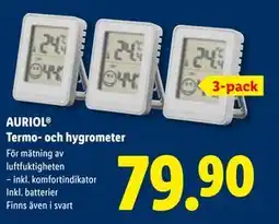 Lidl AURIOL Termo- och hygrometer, SEK 79.9 erbjuda