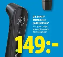Lidl DR. SENST Termometer, multifunktion, SEK 149 erbjuda