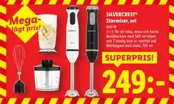 Lidl SILVERCREST Stavmixer, set, SEK 249 erbjuda