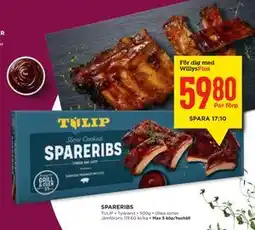 Willys Hemma SPARERIBS, Medlemspris erbjuda
