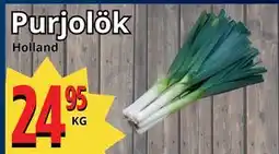 Supergrossen Purjolök, SEK 24.95 erbjuda