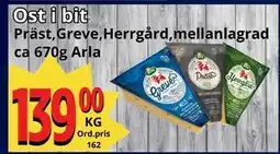Supergrossen Ost i bit, SEK 139 erbjuda