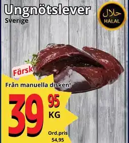 Supergrossen Ungnötslever, SEK 39.95 erbjuda