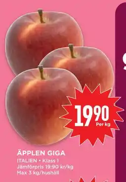 Willys Hemma ÄPPLEN GIGA, SEK 19.9 erbjuda