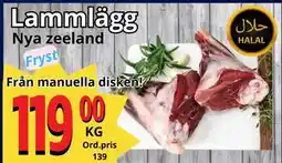 Lammlägg, SEK 119