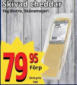 Supergrossen Skivad cheddar, SEK 79.95 erbjuda