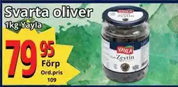 Supergrossen Svarta oliver, SEK 79.95 erbjuda