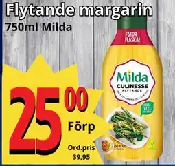 Supergrossen Flytande margarin, SEK 25 erbjuda