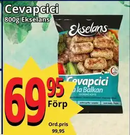 Supergrossen Cevapcici, SEK 69.95 erbjuda