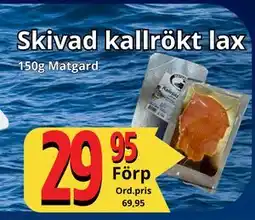 Supergrossen Skivad kallrökt lax, SEK 29.95 erbjuda