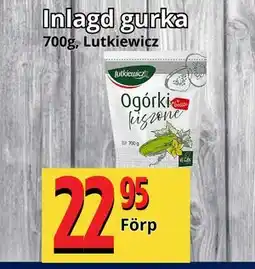 Supergrossen Inlagd gurka, SEK 22.95 erbjuda