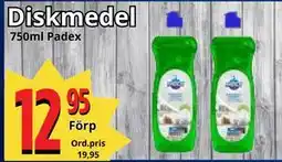 Supergrossen Diskmedel Padex, SEK 12.95 erbjuda